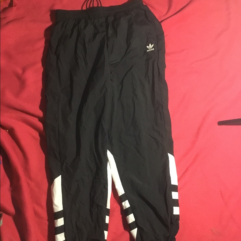 Black track pants